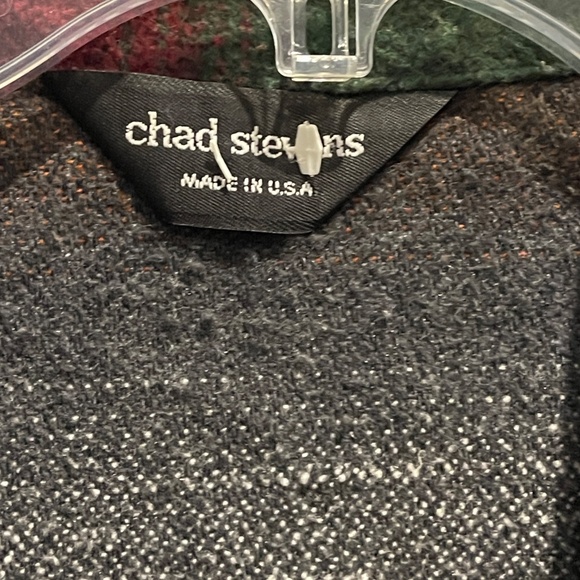 Vintage Chad Stevens Striped Blazer Jewel Tones Made in USA Medium Large Jacket - Picture 4 of 10